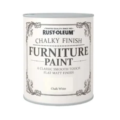 Rust-Oleum Chalky Furniture Paint - Chalk White - 125ml