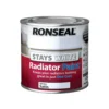 Ronseal Stays White Radiator Paint Satin - 250ml 1 Ronseal Stays White Radiator Paint Satin - 250ml -Rust-Oleum || Hammerite Sales 12813919 2504831884716637