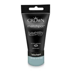 Crown Breatheasy Kitchen Matt Paint Simply Duck Egg - Tester 40ml 15 Crown Breatheasy Kitchen Matt Paint Simply Duck Egg - Tester 40ml -Rust-Oleum || Hammerite Sales 12814066 1274857365160975
