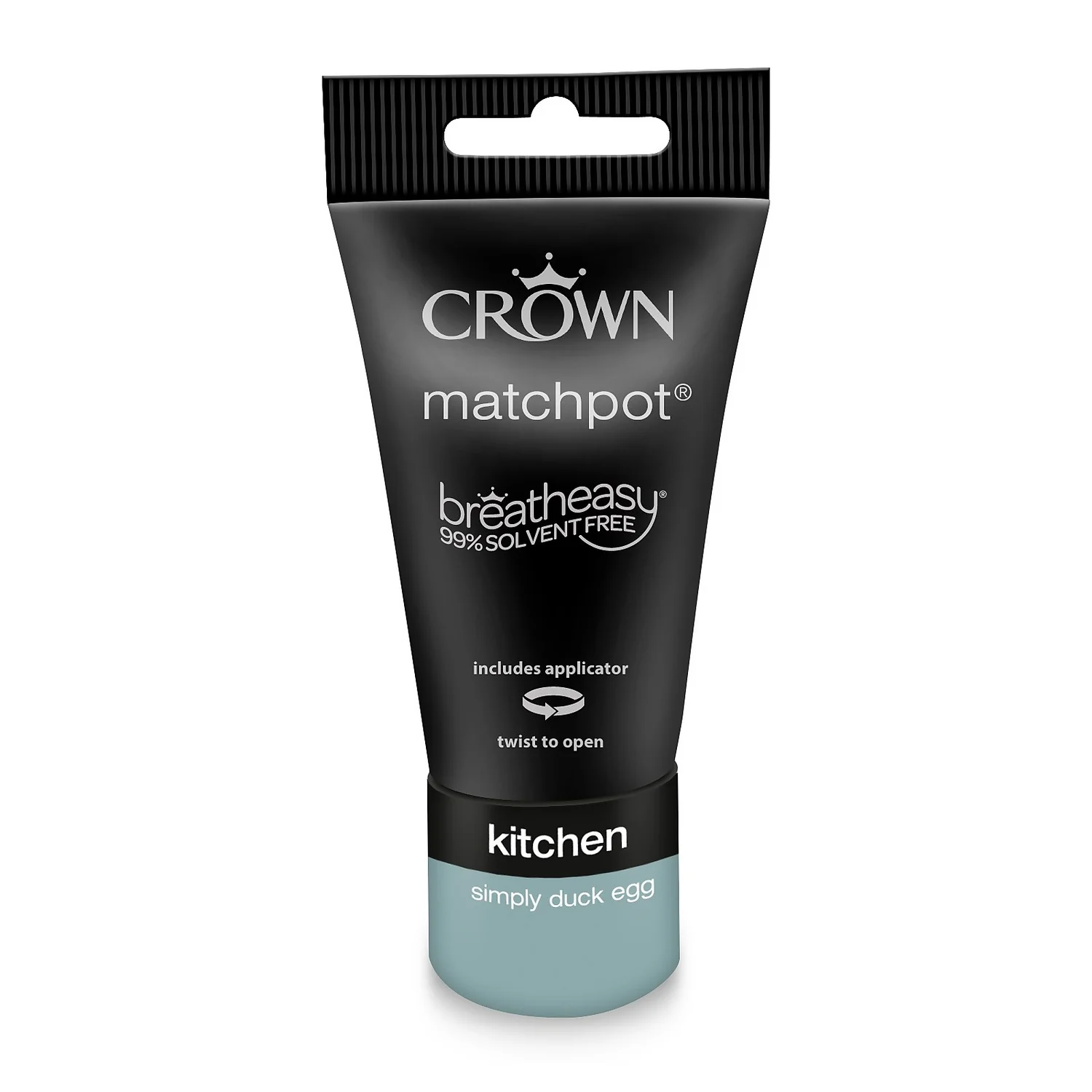 Crown Breatheasy Kitchen Matt Paint Simply Duck Egg - Tester 40ml 9 Crown Breatheasy Kitchen Matt Paint Simply Duck Egg - Tester 40ml - Image 7