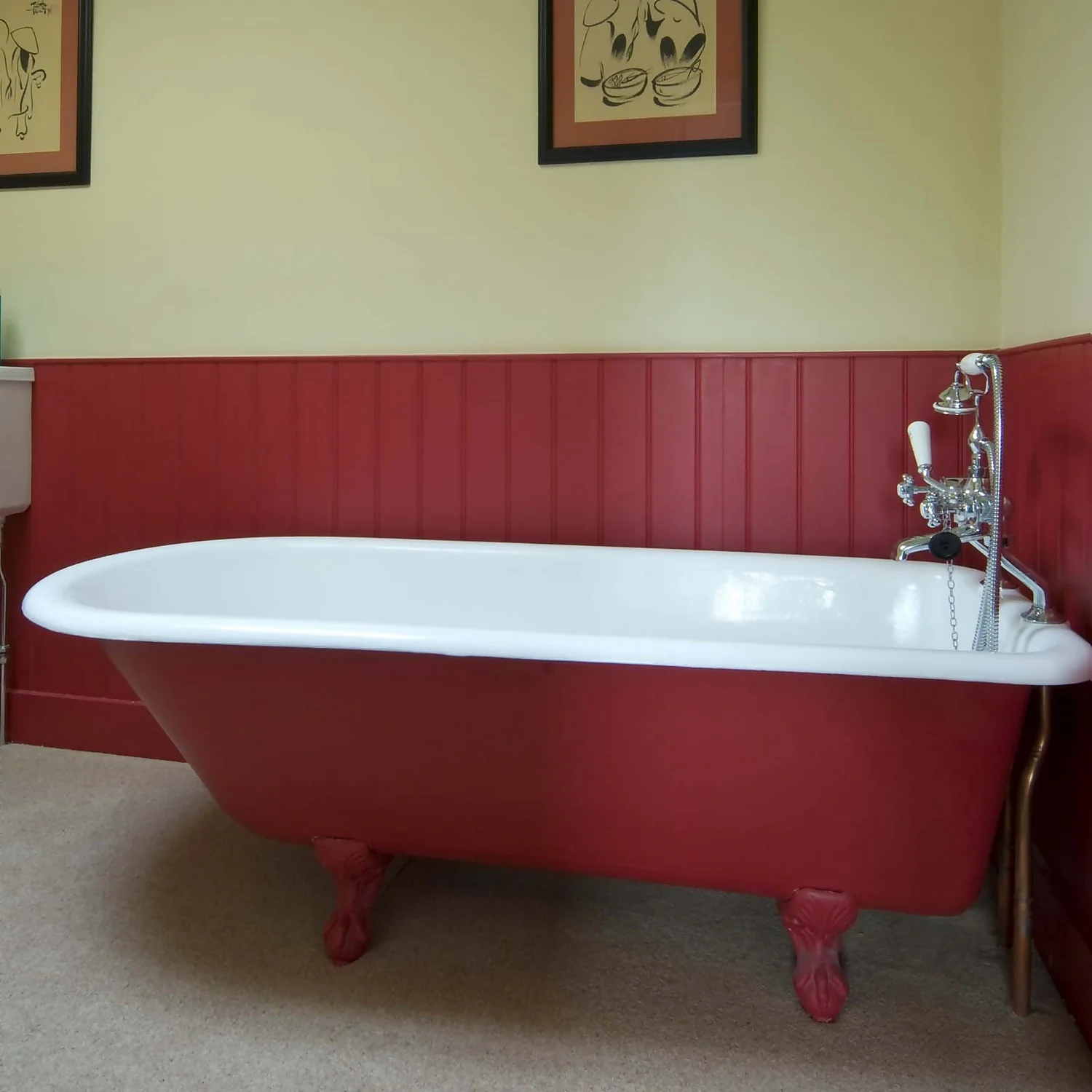 Farrow & Ball Modern Eggshell Paint Farrow's Cream - 2.5L 4 Farrow & Ball Modern Eggshell Paint Farrow's Cream - 2.5L - Image 2