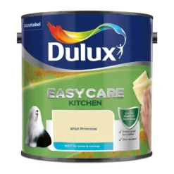 Dulux Easycare Kitchen Wild Primrose Matt Paint - 2.5L -Rust-Oleum || Hammerite Sales 12819241 5034833219223611
