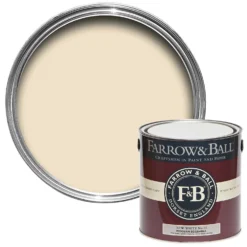 Farrow & Ball Modern Eggshell Paint New White - 2.5L