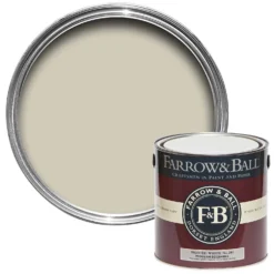 Farrow & Ball Modern Eggshell Paint Shaded White - 2.5L