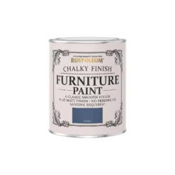 Rust-Oleum Chalky Furniture Paint - Ink Blue - 750ml -Rust-Oleum || Hammerite Sales 12819500 1784940725020018