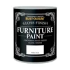 Rust-Oleum Gloss Furniture Paint - White Frost - 125ml -Rust-Oleum || Hammerite Sales 12819645 1754831432117797