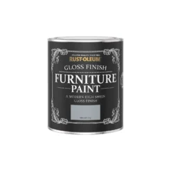 Rust-Oleum Gloss Furniture Paint - Mineral Grey - 750ml -Rust-Oleum || Hammerite Sales 12819783 1654940725501656