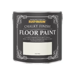 Rust-Oleum Chalky Floor Paint Chalk White - 2.5L 9 Rust-Oleum Chalky Floor Paint Chalk White - 2.5L -Rust-Oleum || Hammerite Sales 12819785 1664940725472415