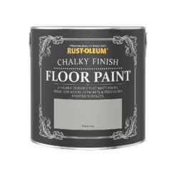 Rust-Oleum Chalky Floor Paint Winter Grey - 2.5L -Rust-Oleum || Hammerite Sales 12819786 7504940725516824