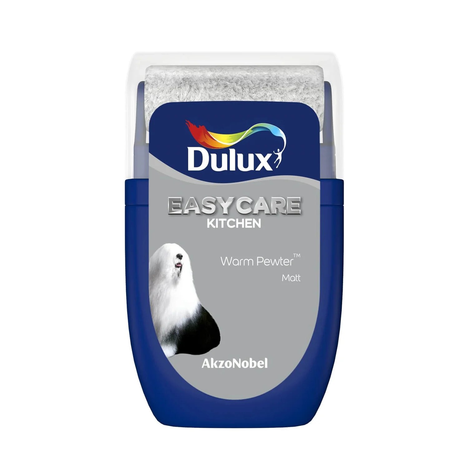 Dulux Easycare Kitchen Warm Pewter Tester Paint - 30ml 3 Dulux Easycare Kitchen Warm Pewter Tester Paint - 30ml