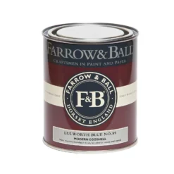 Farrow & Ball Modern Eggshell Paint Lulworth Blue - 750ml -Rust-Oleum || Hammerite Sales 12820227 1984952655277416