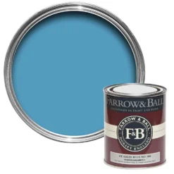 Farrow & Ball Modern Eggshell Paint St Giles Blue - 750ml