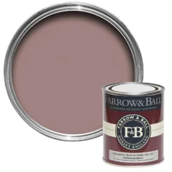 Farrow & Ball Modern Eggshell Paint Sulking Room Pink - 750ml