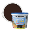 Ronseal Fence Life Plus Paint Dark Oak - 9L -Rust-Oleum || Hammerite Sales 12826694 1914942086560442