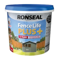 Ronseal Fence Life Plus Paint Slate - 5L -Rust-Oleum || Hammerite Sales 12826707 1844942086944931
