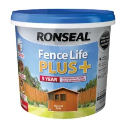 Ronseal Fence Life Plus Harvest Gold - 5L -Rust-Oleum || Hammerite Sales 12833709 9814942087068864