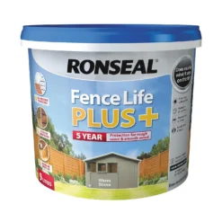 Ronseal Fence Life Plus - Warm Stone - 5L -Rust-Oleum || Hammerite Sales 12833719 1004942087121739