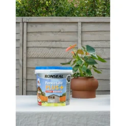 Ronseal Fence Life Plus - Warm Stone - 5L -Rust-Oleum || Hammerite Sales 12833719 9804942087039575