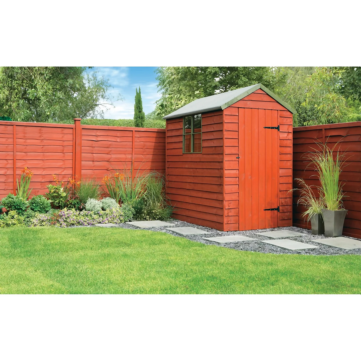 Ronseal Fence Life Plus Paint Red Cedar - 5L 5 Ronseal Fence Life Plus Paint Red Cedar - 5L - Image 3