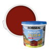 Ronseal Fence Life Plus Paint Red Cedar - 5L -Rust-Oleum || Hammerite Sales 12834175 9074942086914220
