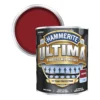 Hammerite Ultima Smooth Metal Paint - Ruby Red - 750ml