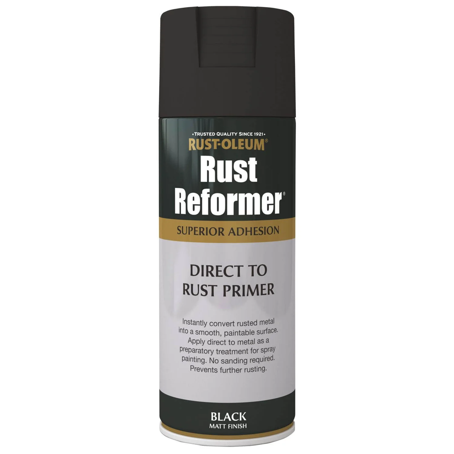 Rust-Oleum Rust Reformer - Black - 400ml 3 Rust-Oleum Rust Reformer - Black - 400ml