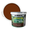 Ronseal One Coat Fence Life Paint Medium Oak - 9L -Rust-Oleum || Hammerite Sales 12842026 5294942087113219