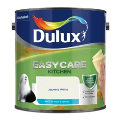 Dulux Easycare Kitchen Jasmine White - Matt Paint - 2.5L -Rust-Oleum || Hammerite Sales 12842899 1394833204418236