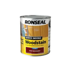 Ronseal Quick Drying Woodstain Deep Mahogany Satin - 750ml -Rust-Oleum || Hammerite Sales 12843808 1374949525419128