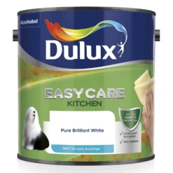 Dulux Easycare Kitchen Pure Brilliant White Matt Paint - 2.5L -Rust-Oleum || Hammerite Sales 12845012 2974833220906257