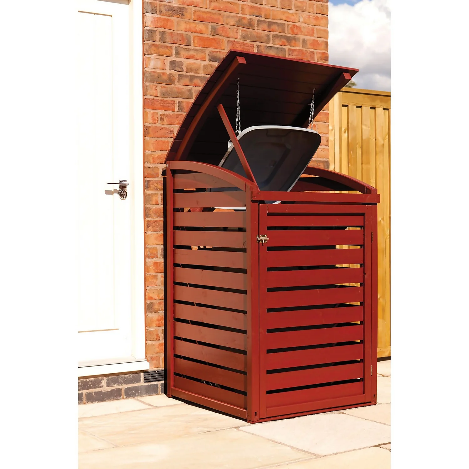 Ronseal Quick Drying Woodstain Deep Mahogany Satin - 2.5L 6 Ronseal Quick Drying Woodstain Deep Mahogany Satin - 2.5L - Image 4