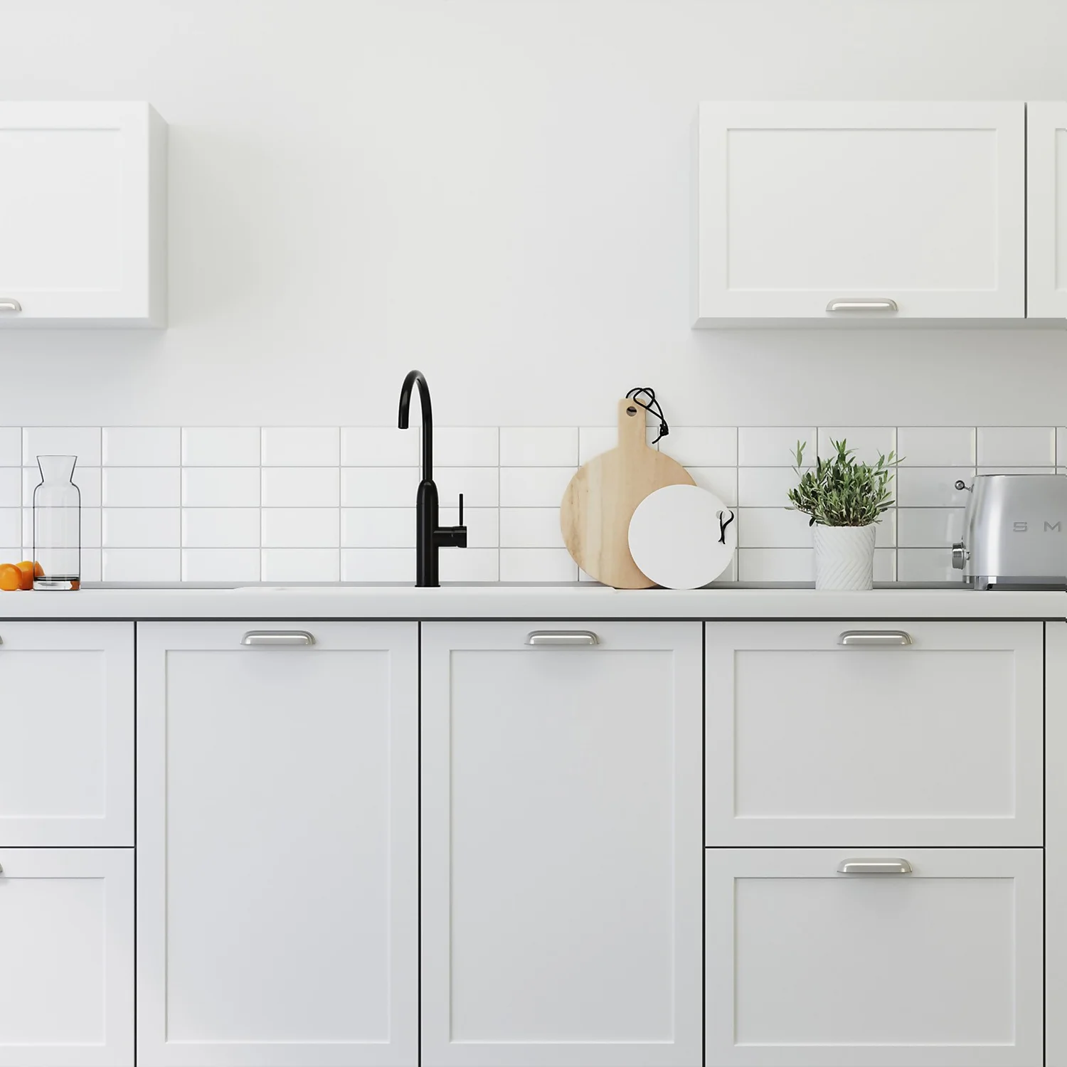 Maison Deco Refresh Kitchen Cupboards, Worktops & Splashbacks Paint Cool White - 2L 5 Maison Deco Refresh Kitchen Cupboards, Worktops & Splashbacks Paint Cool White - 2L - Image 3