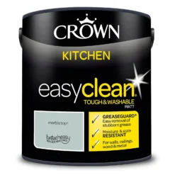 Crown Easyclean®Greaseguard+ Kitchen Matt Washable Multi Surface Paint Marble Top® - 2.5L -Rust-Oleum || Hammerite Sales 12886965 4954853416478766