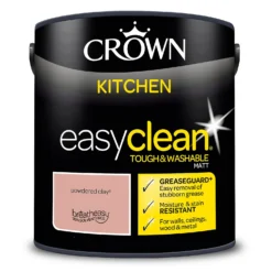 Crown Easyclean®Greaseguard+ Kitchen Matt Washable Multi Surface Paint Powdered Clay® - 2.5L -Rust-Oleum || Hammerite Sales 12886966 2004853416633062