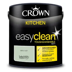 Crown Easyclean®Greaseguard+ Kitchen Matt Washable Multi Surface Paint Spice Rack® - 2.5L 15 Crown Easyclean®Greaseguard+ Kitchen Matt Washable Multi Surface Paint Spice Rack® - 2.5L -Rust-Oleum || Hammerite Sales 12886980 1724853416681758