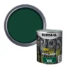 Ronseal Metal Paint Rural Green Satin 750ml