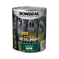 Ronseal Metal Paint Rural Green Gloss 750ml -Rust-Oleum || Hammerite Sales 12888955 1114934550443751