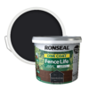 Ronseal One Coat Fence Life Paint Tudor Black Oak - 9L -Rust-Oleum || Hammerite Sales 13032828 8834942087180065