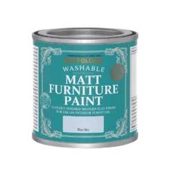 Rust-Oleum Matt Furniture Paint Blue Sky - 125ml -Rust-Oleum || Hammerite Sales 14606501 1205053511116176